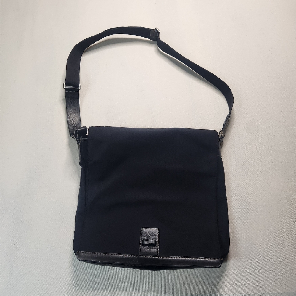 Coach Black Messenger Bag